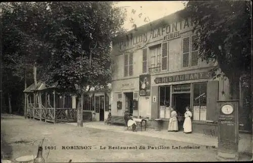 Ak Robinson Hauts de Seine, The Pavillon Lafontaine Restaurant