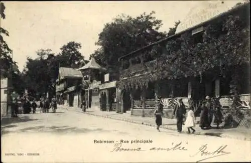 Ak Robinson Hauts de Seine, Hauptstraße