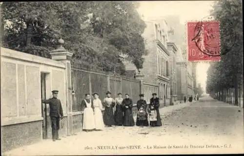 Ak Neuilly sur Seine Hauts de Seine, Das Gesundheitszentrum von Doctor Defaux