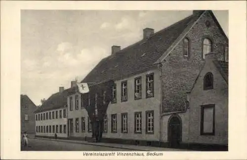 Ak Beckum im Kreis Warendorf, Vereinslazarett Vinzenzhaus