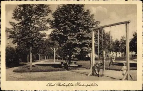 Ak Bad Rothenfelde am Teutoburger Wald, Kinderspielplatz