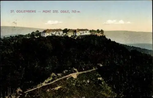 Ak Obernai Elsass Bas Rhin, Odilienberg Mont Sainte Odile