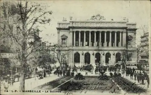 Ak Marseille Bouches du Rhône, Börse