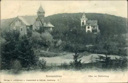 Ak Gremsmühlen Malente in Ostholstein, Villen am Mühlenberg