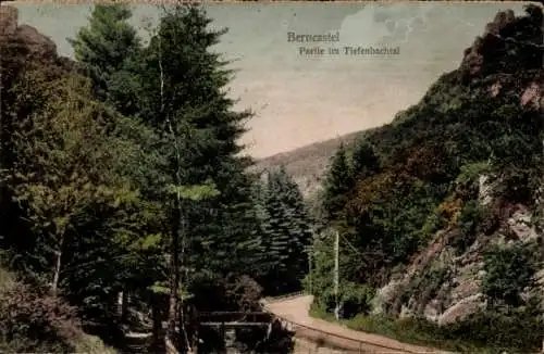 Ak Bernkastel an der Mosel, Tiefenbachtal