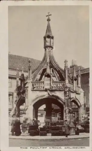 Ak Salisbury South West England, The Poultry Cross