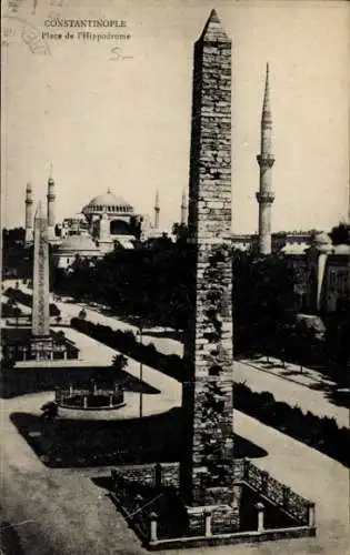 Ak Konstantinopel Istanbul Türkei, Place de l'Hippodrome
