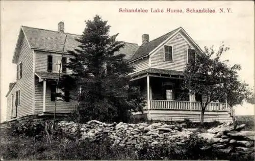 Ak Schandelee New York USA, Schandelee Lake House