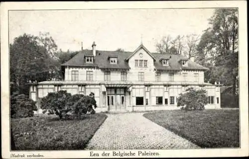 Ak Den Haag Südholland Niederlande ?, Villa, Een der Belgische Paleizen