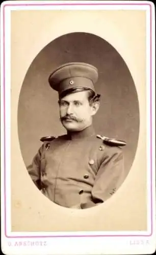 CdV Lissa Leszno Poznań Posen, Deutscher Soldat in Uniform, Ulanen Regiment 1