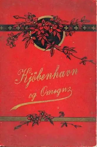 Set von 18 Kabinettfotos im Original Einband, Kopenhagen, verschiedene Ansichten