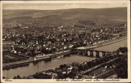 Ak Trier an der Mosel, Südlicher Stadtteil, alte Römerbrücke