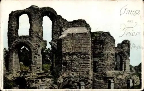 Bahnpoststempel Cöln (Rhein) - Saarbrücken, Zug 159, 27.5.12, auf Ak