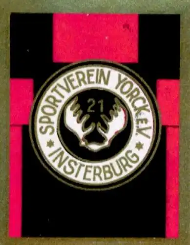 Sammelbild Sportwappen Fußball, Baltenverband, SC Yorck, Insterburg, Bild Nr. 4