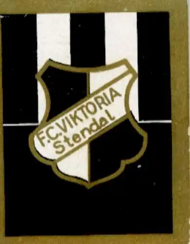 Sammelbild Sportwappen Fußball, Mitteldeutschland, FC Viktoria Stendal, Bild Nr. 1