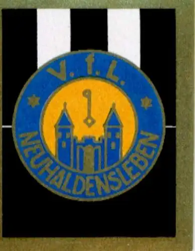 Sammelbild Sportwappen Fußball, Mitteldeutschland, VfL Neuhaldensleben, Bild Nr. 6