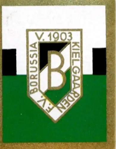 Sammelbild Sportwappen Fußball, Norddeutschland, FV Borussia 03 Kiel-Gaarden, Bild Nr. 4
