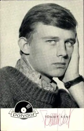 Ak Sänger Tommy Kent, Autogramm, Sweet Baby Sweet