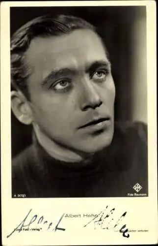 Ak Schauspieler Albert Hehn, Portrait, Autogramm