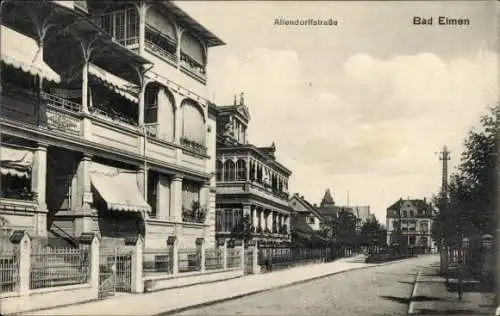 Ak Bad Elmen Salzelmen Schönebeck an der Elbe, Allendorffstraße
