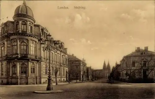 Ak Landau in der Pfalz, Südring