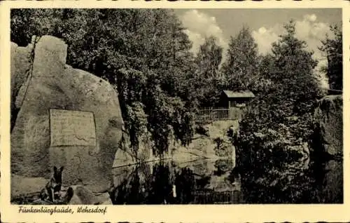Ak Wehrsdorf Sohland an der Spree in Sachsen, Funkenburgbaude