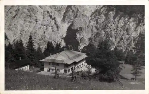Foto Ak Garmisch Partenkirchen, Hotel Raintalerhof