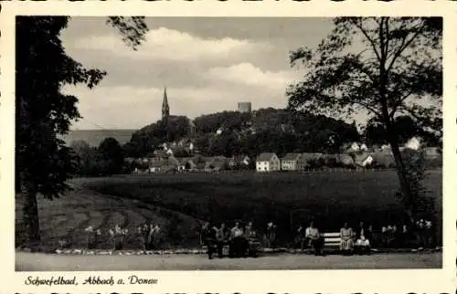 Ak Bad Abbach an der Donau Niederbayern, Panorama