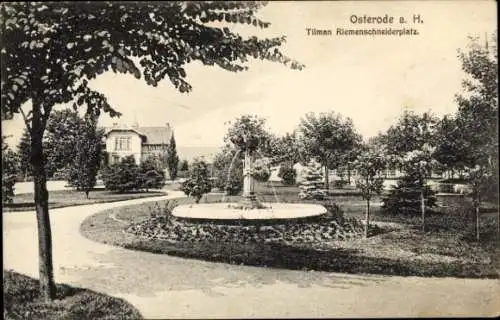 Ak Osterode am Harz, Tilman-Riemenschneiderplatz