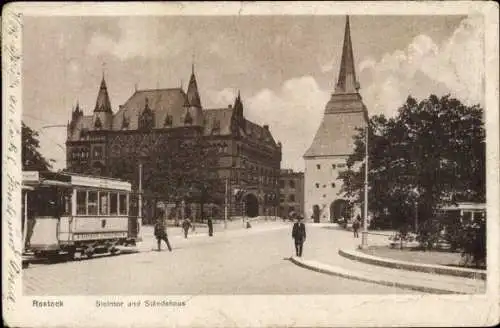 Ak Hansestadt Rostock, Steintor, Ständehaus