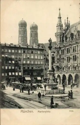 Ak München, Marienplatz
