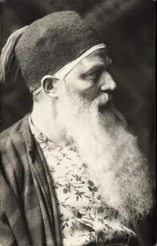 Ak Opernsänger Paul Bender, Barbier von Bagdad