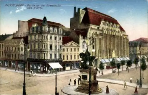Ak Düsseldorf, Alleestraße