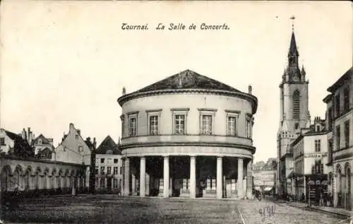 Ak Tournai Wallonien Hennegau, Konzertsaal