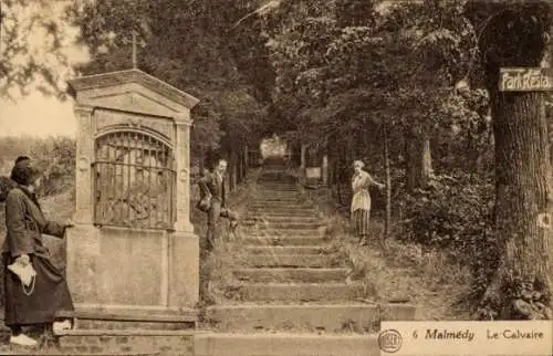 Ak Malmédy Wallonien Lüttich, La Calvaire