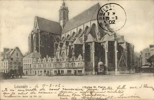 Ak Louvain Leuven Flämisch Brabant, Kirche St. Pierre