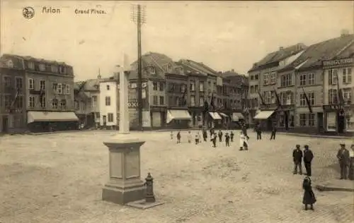 Ak Arlon Aarlen Wallonien Luxemburg, Grand Place