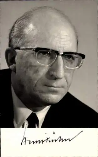 Foto Heinz Kühn, Stellvertretender Vorsitzender der SPD, Ministerpräsident NRW