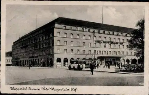 Ak Barmen Wuppertal, Hotel Wuppertaler Hof