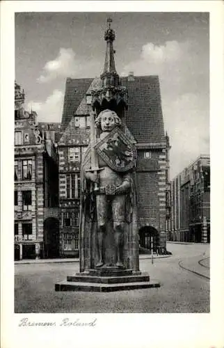 Ak Hansestadt Bremen, Roland