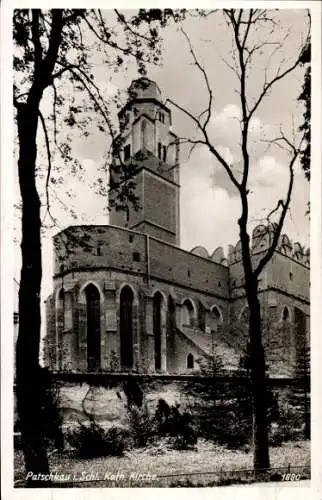 Ak Paczków Patschkau Oberschlesien, Katholische Kirche