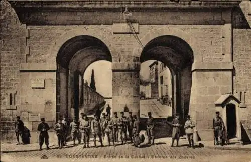 Ak Constantine, Algerien, Zuaven-Kaserne