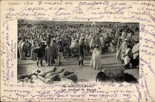 AK Marokko, Marktleben