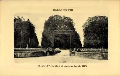 Ak Le Pin au Haras Haras du Pin Orne, Route d'Argentan at avenue Louis XIV