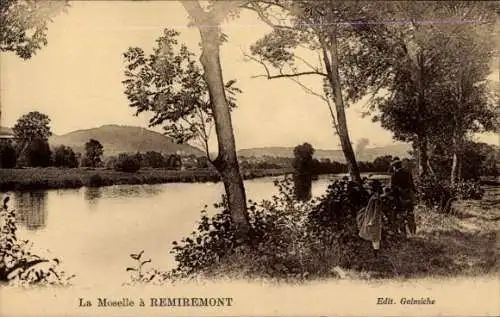 Ak Remiremont Lothringen Vosges, La Moselle