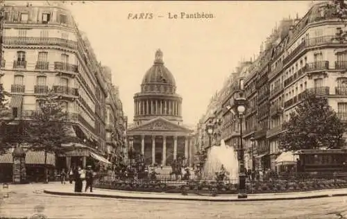 Ak Paris V Panthéon, Le Pantheon