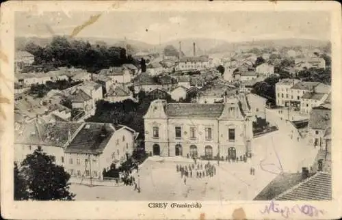 Ak Cirey Haute-Marne, Gesamtansicht