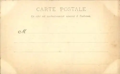 Ak Metz Moselle, La Digue an der Mosel