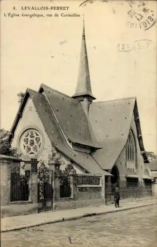 Ak Levallois Perret Hauts de Seine, Kirche