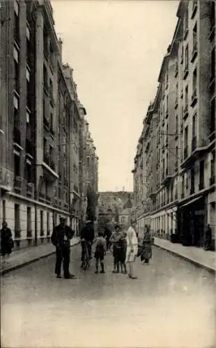 Ak Bois Colombes Hauts de Seine, Rue Neuve